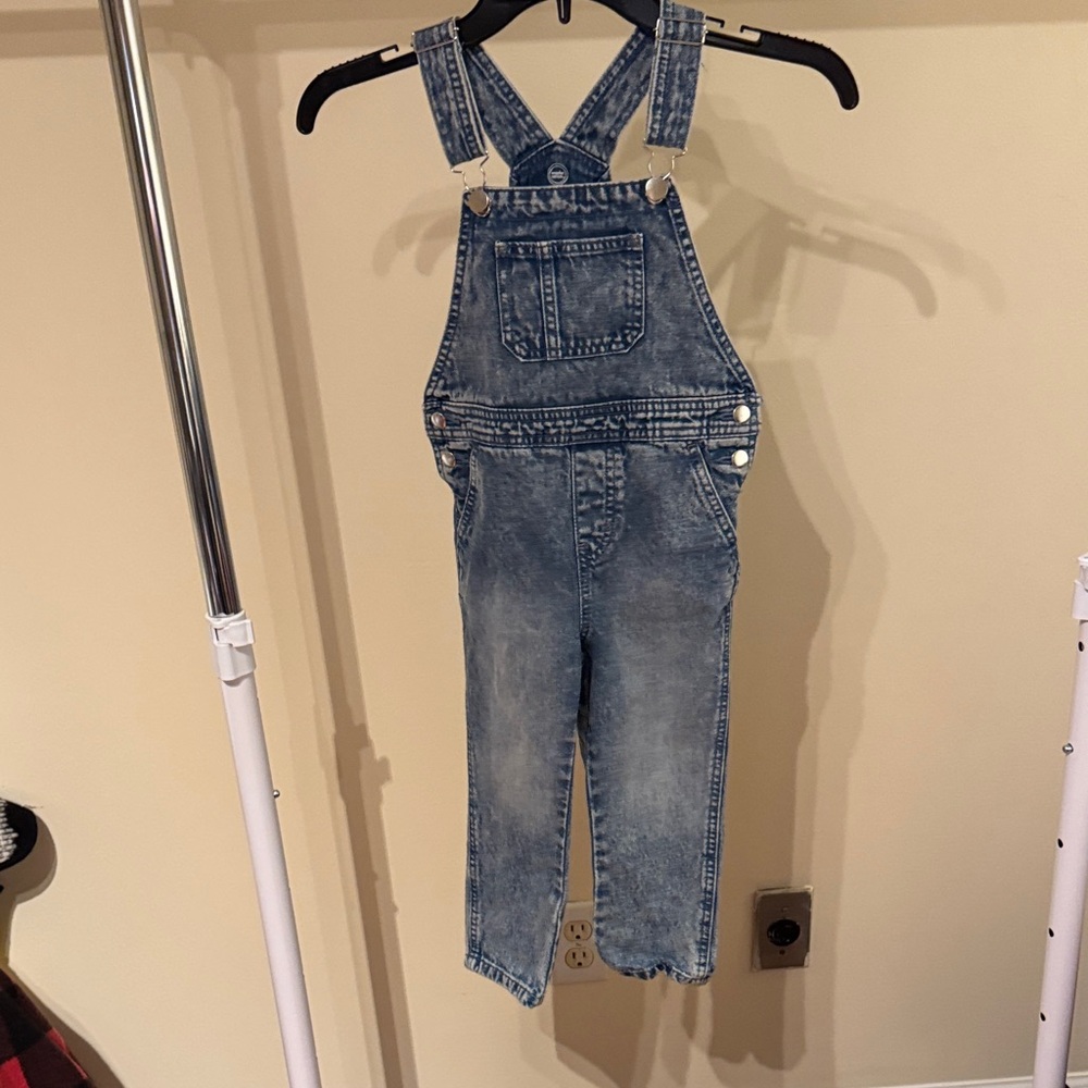 Wonder Nation Blue Denim Overalls C1E